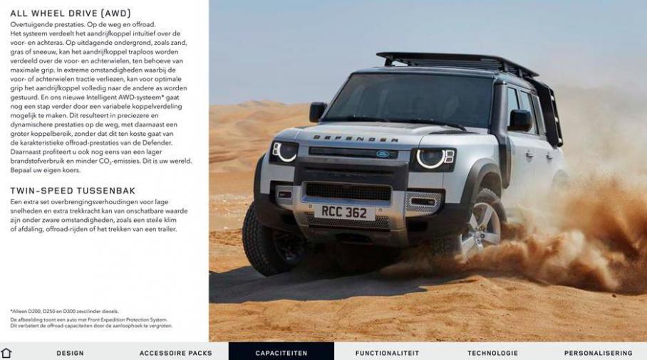  Land Rover Defender Brochure . Page 36