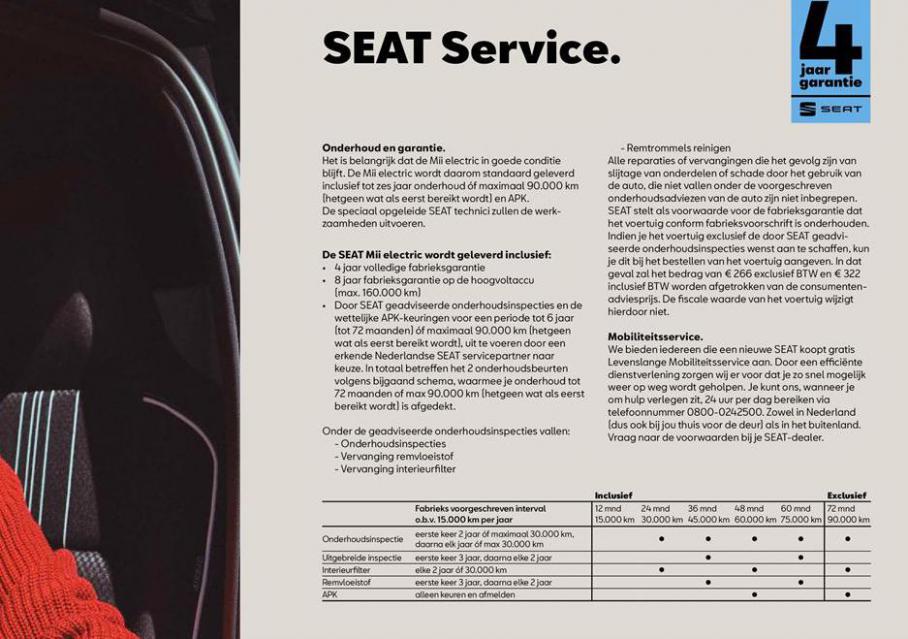  SEAT Mii electric Brochure . Page 43
