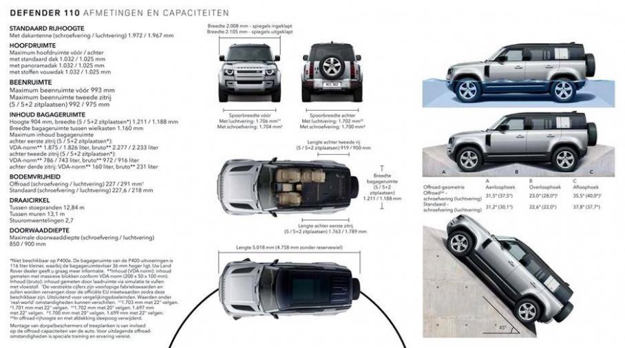  Land Rover Defender Brochure . Page 112