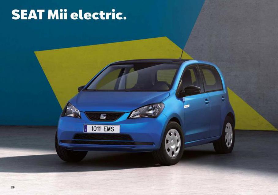   SEAT Mii electric Brochure . Page 28