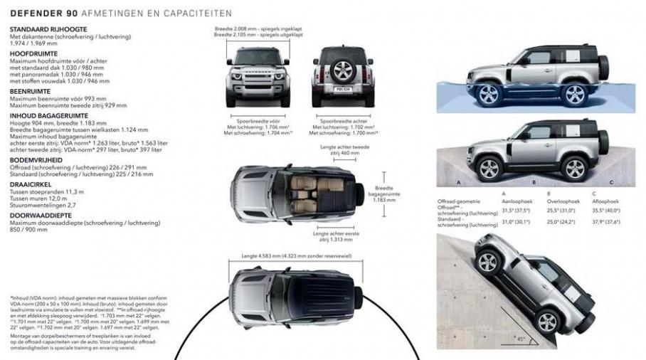  Land Rover Defender Brochure . Page 111