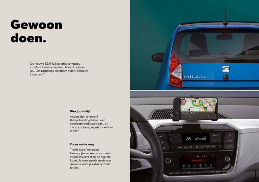   SEAT Mii electric Brochure . Page 29