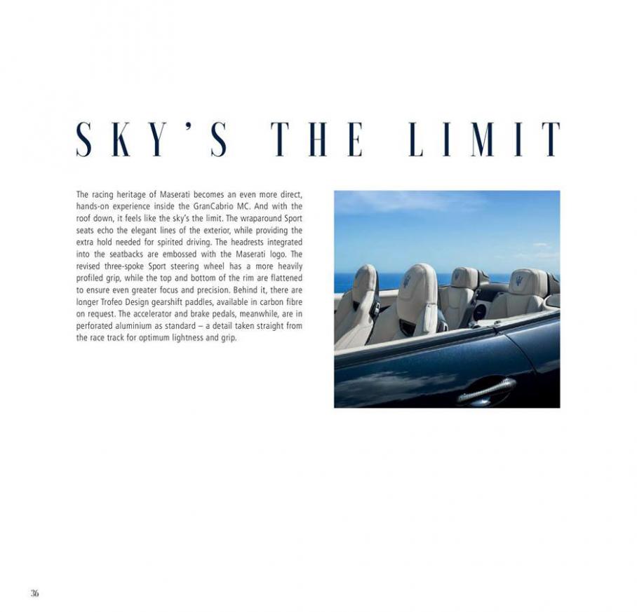  Gran Turismo | Gran Cabrio Brochure . Page 34