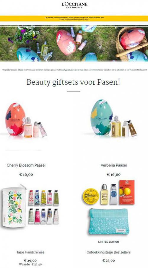 Beauty giftsets voor Pasen! . L'Occitane. Week 11 (2021-03-31-2021-03-31)