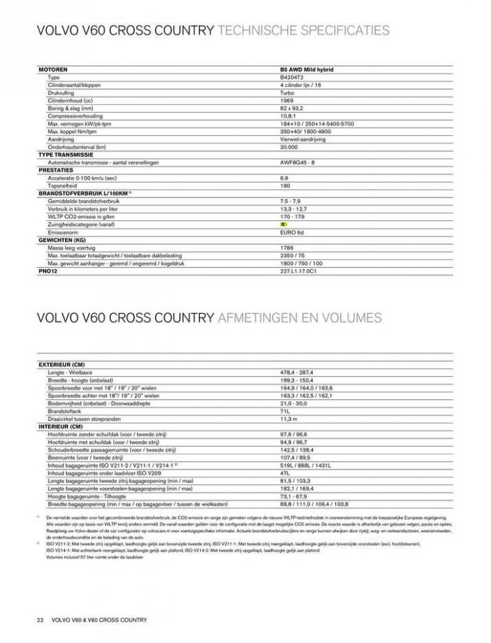  VOLVO V60 & V60 CROSS COUNTRY . Page 22