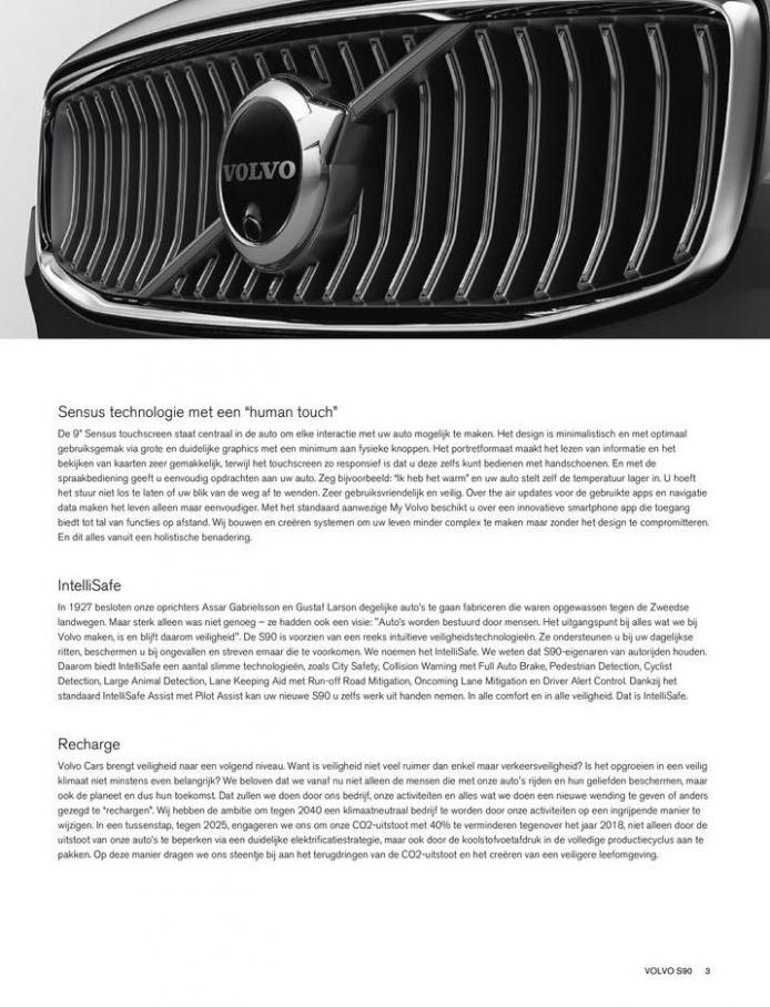  VOLVO S90 . Page 3