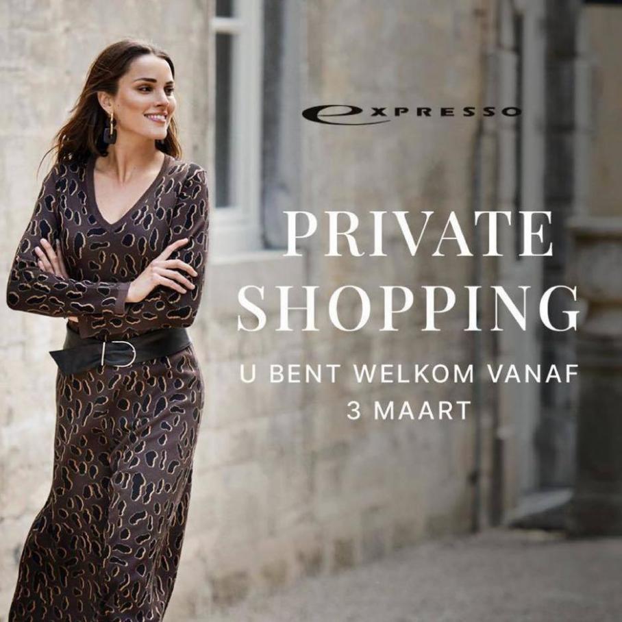 PRIVATE SHOPPING . Expresso. Week 10 (2021-03-31-2021-03-31)