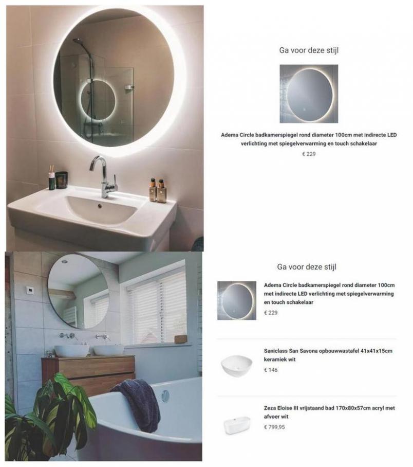  Moderne badkamer . Page 4. Sanitairwinkel