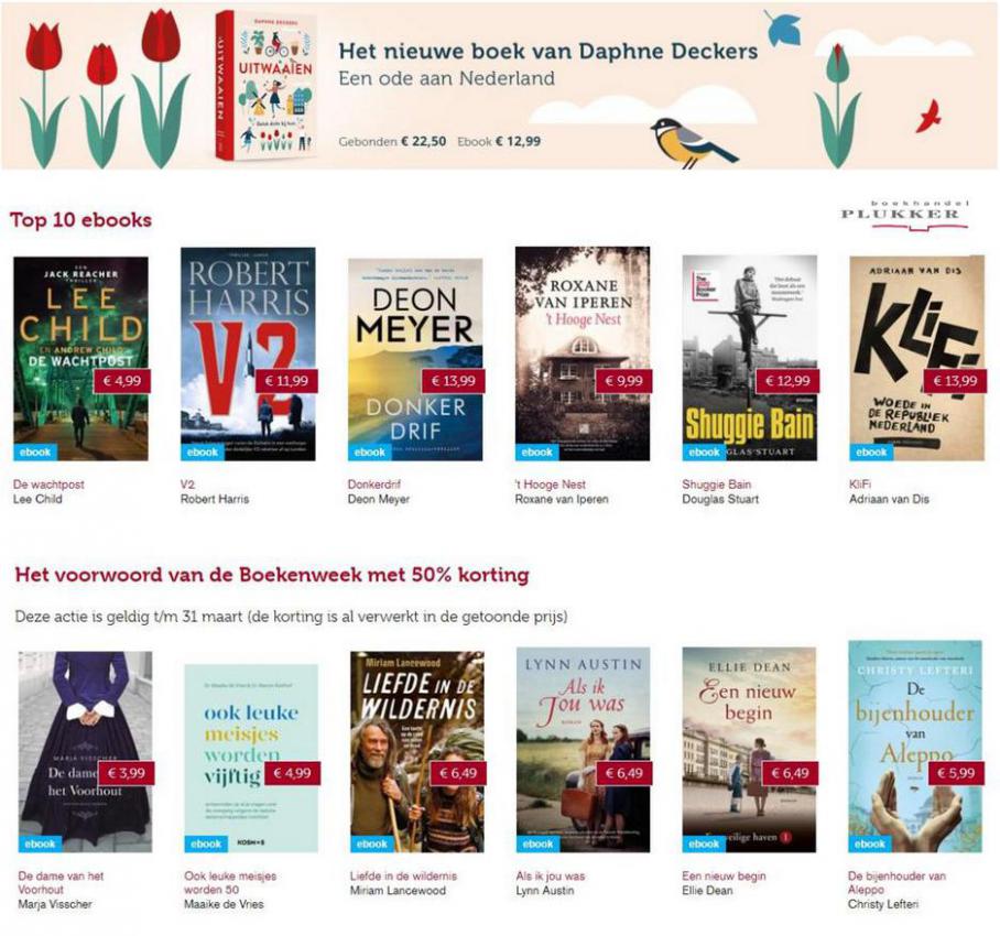 Top 10 ebooks . Boekhandel Plukker. Week 9 (2021-03-31-2021-03-31)