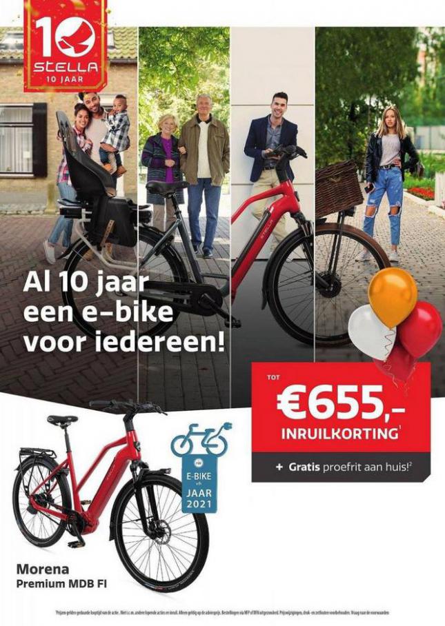 E-bike aanbieding & actie . Stella Fietsen. Week 11 (2021-03-22-2021-03-22)
