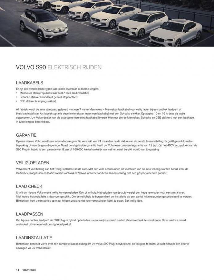  VOLVO S90 . Page 14