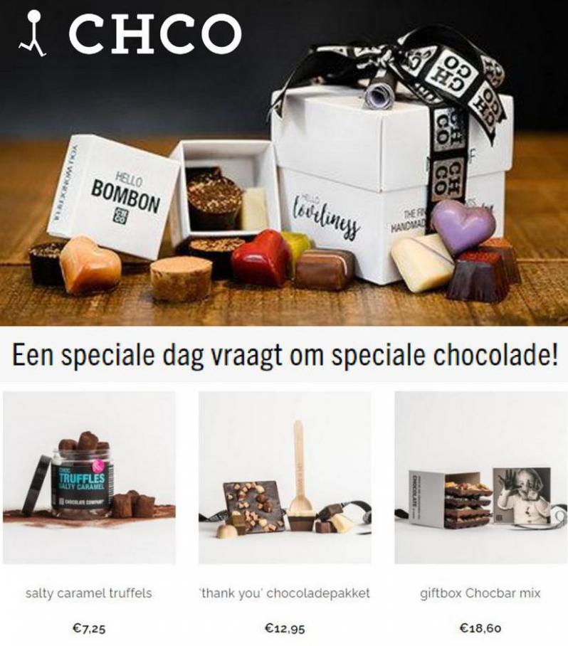 Een speciale dag vraagt om speciale chocolade! . Chocolate Company. Week 11 (2021-03-31-2021-03-31)