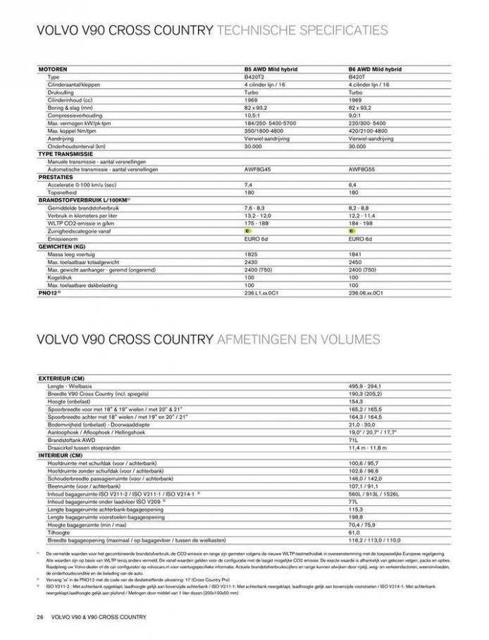  VOLVO V90 & V90 CROSS COUNTRY . Page 26