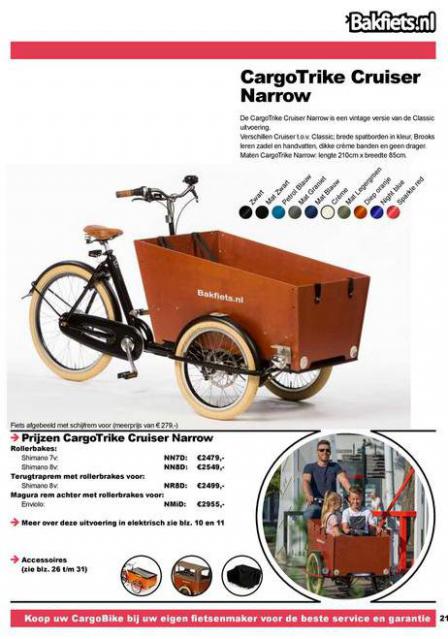  Brochure . Page 21. Bakfiets