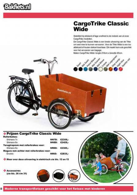 Brochure . Page 22. Bakfiets