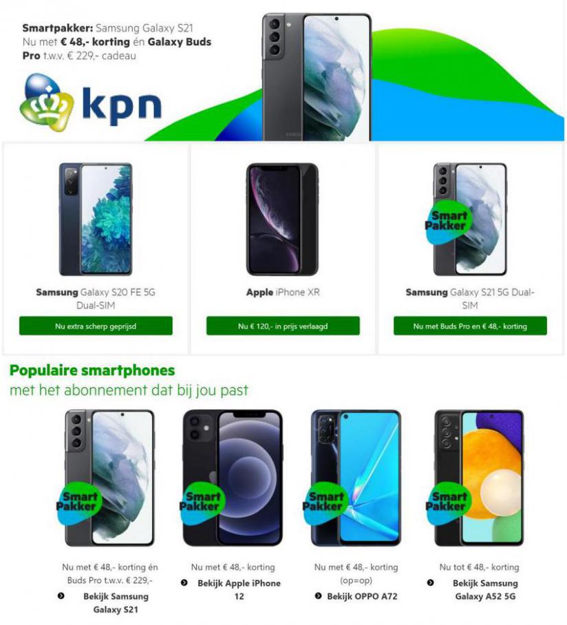 Populaire smartphones . KPN. Week 17 (2021-05-31-2021-05-31)