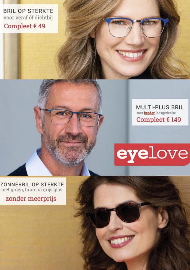 Aanbiedingen . Eyelove brillen. Week 20 (2021-06-10-2021-06-10)