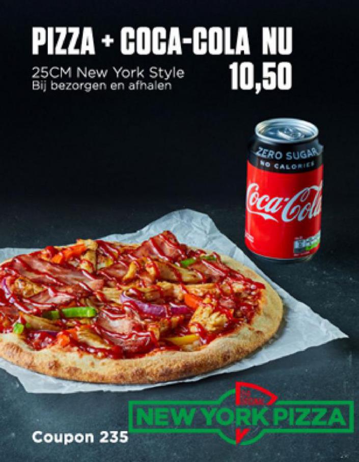 Bestsellen . New York Pizza. Week 19 (2021-05-16-2021-05-16)
