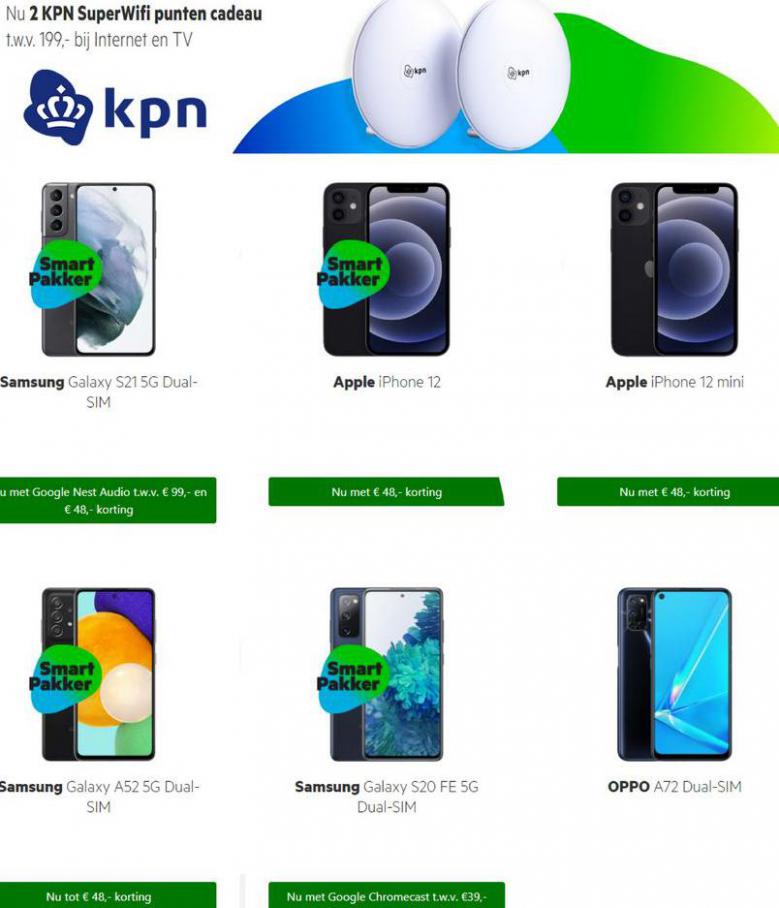 Populaire smartphones . KPN. Week 19 (2021-05-21-2021-05-21)