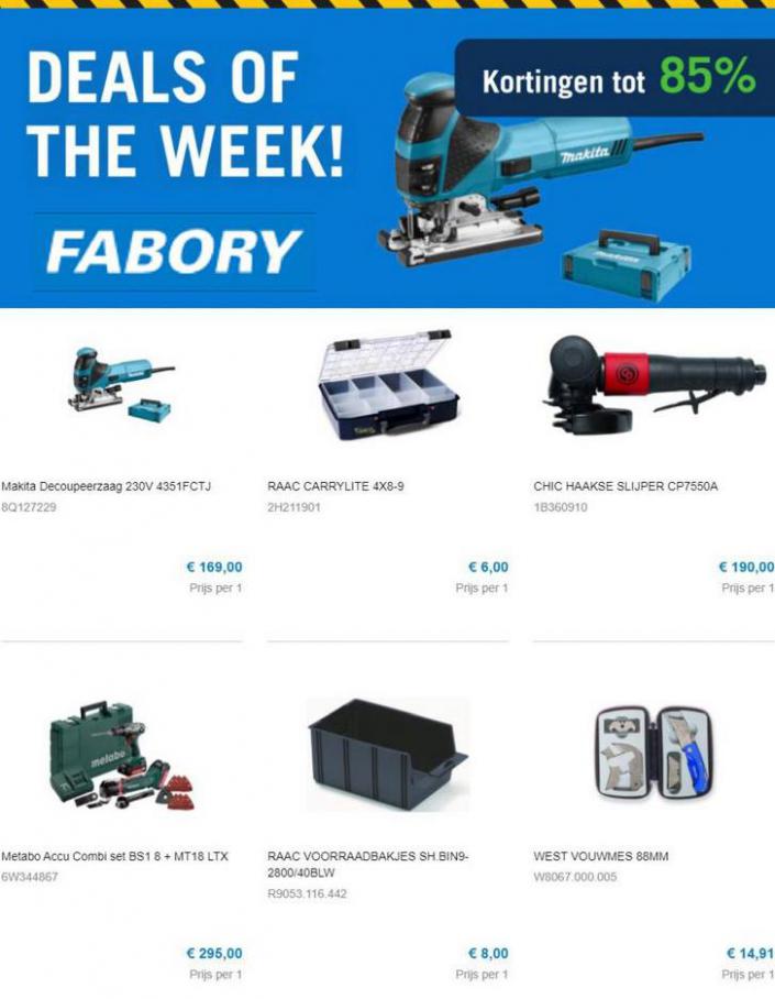 Deals of the week! . Fabory (2021-05-18-2021-05-18)