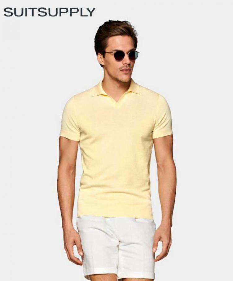 Cotton Silk Polos. Suitsupply. Week 24 (2021-08-31-2021-08-31)