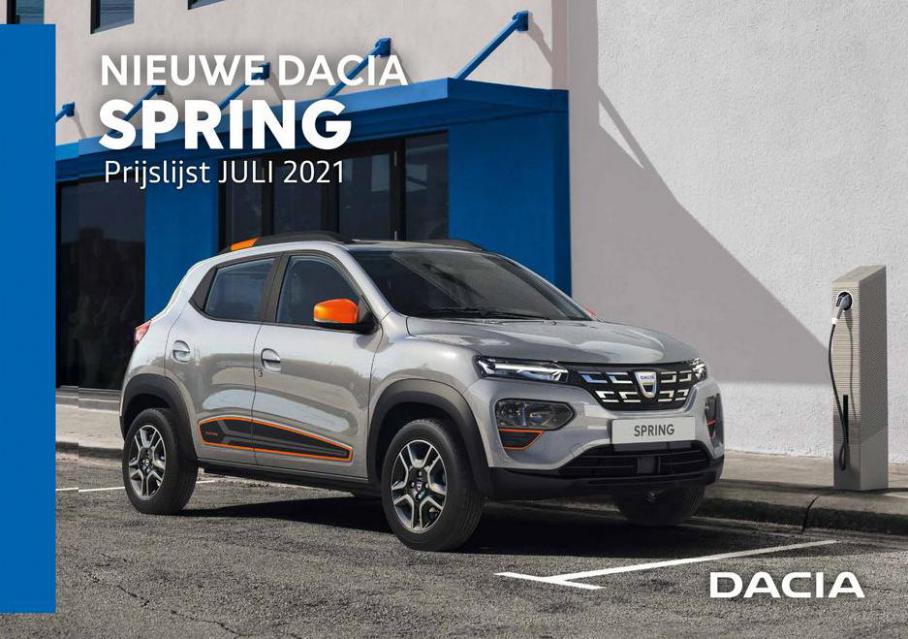 NIEUWE DACIA SPRING. Dacia. Week 29 (2021-07-31-2021-07-31)