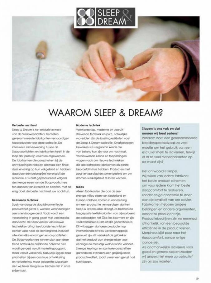Magazine over goed en gezond slapen. Page 19