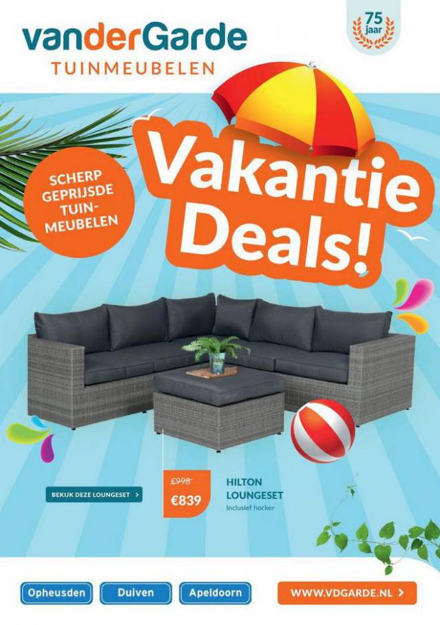 Vacantie Deals. Van der Garde tuinmeubelen. Week 29 (2021-08-01-2021-08-01)