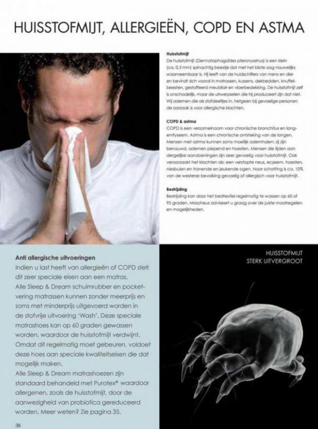Magazine over goed en gezond slapen. Page 38