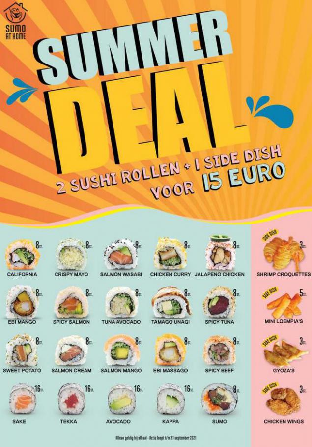 Summer Deal. Restaurant Sumo. Week 28 (2021-09-21-2021-09-21)