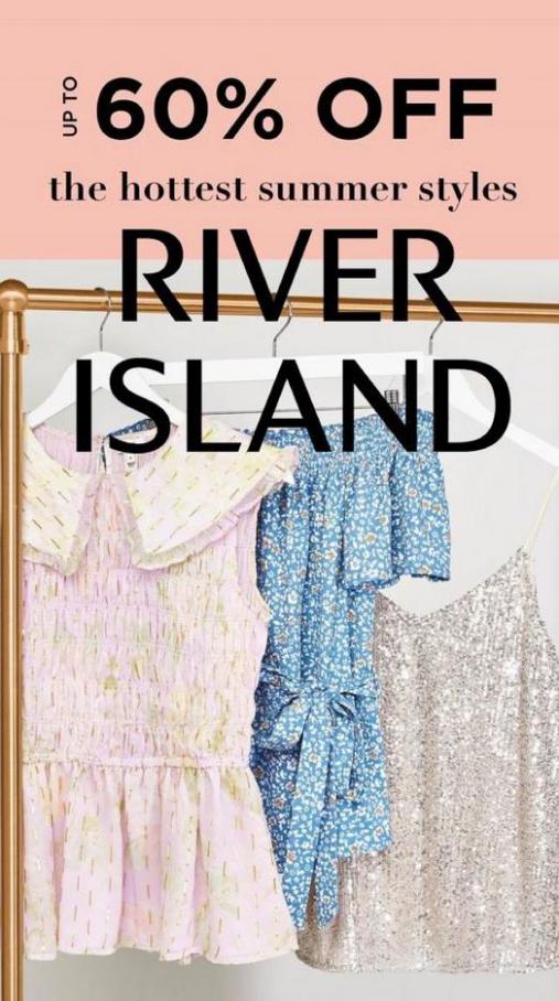 UP to 60% OFF. River Island. Week 29 (2021-07-31-2021-07-31)