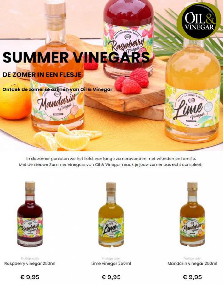 Summer Vinegars. Oil and Vinegar. Week 30 (2021-08-15-2021-08-15)