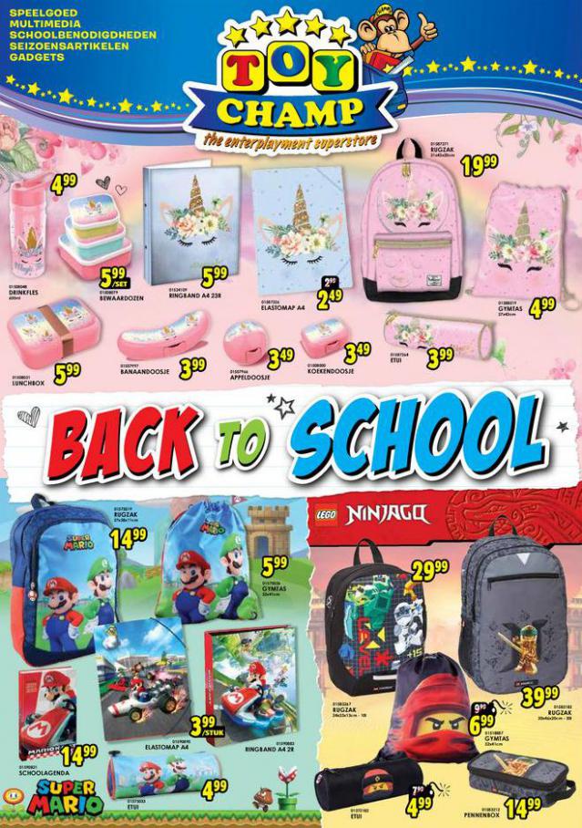 Back to School. ToyChamp. Week 31 (2021-09-05-2021-09-05)