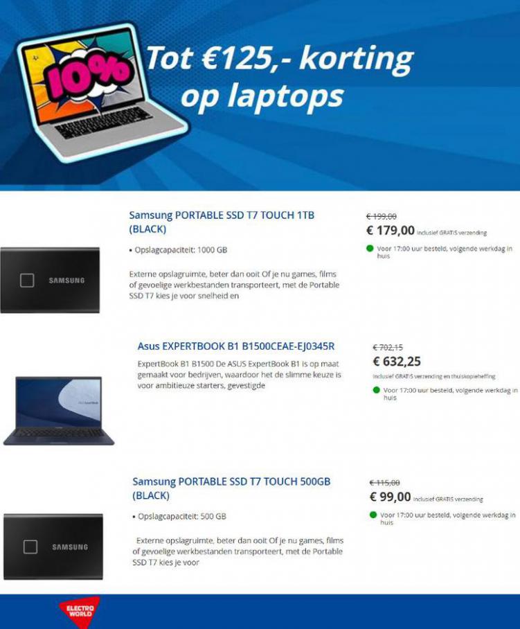 Korting op laptops. Page 4