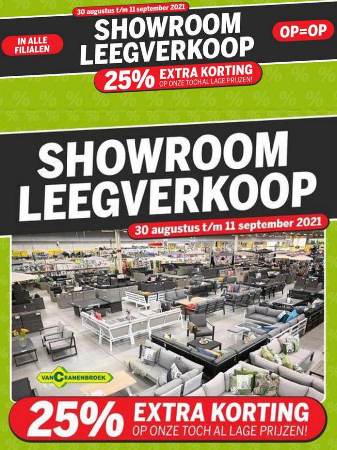 Showroom leegverkoop. Van Cranenbroek. Week 35 (2021-09-11-2021-09-11)