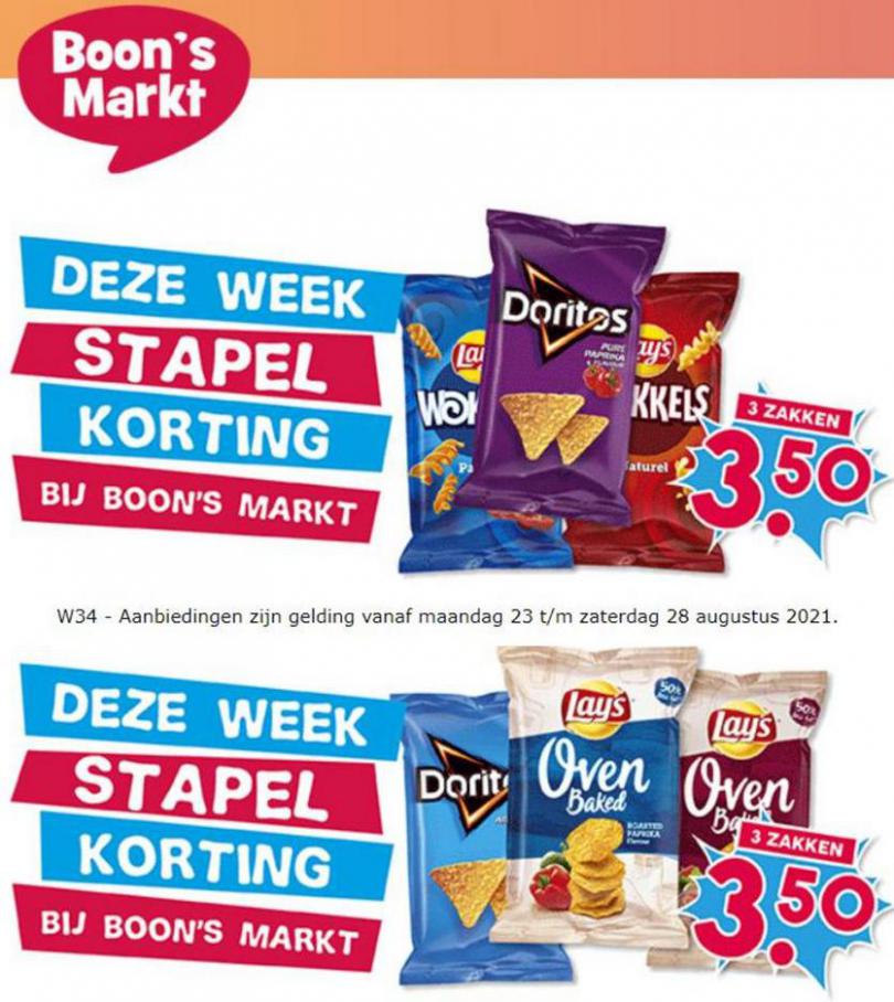 Deze week stapel korting!. Boon's Markt (2021-08-28-2021-08-28)