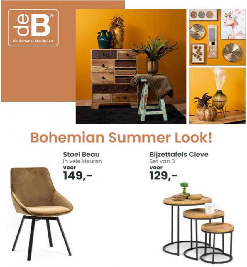 Bohemian Summer Look!. De Bommel Meubelen. Week 31 (2021-08-10-2021-08-10)