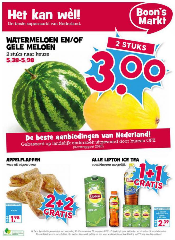 Het kan wèl!. Boon's Markt. Week 34 (2021-08-28-2021-08-28)