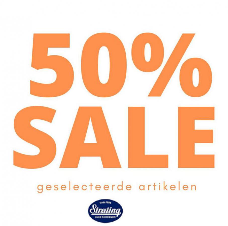 50% sale. Strating Schoenen. Week 32 (2021-08-31-2021-08-31)