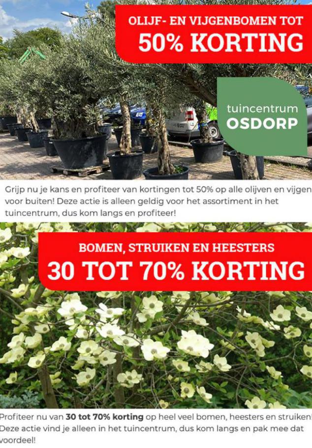 Aanbiedingen. Tuincentrum Osdorp. Week 31 (2021-08-15-2021-08-15)
