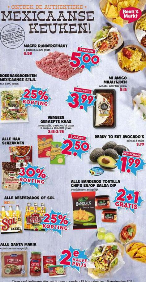 Ontdek de authentieke Mexicaanse keuken!. Boon's Markt. Week 37 (2021-09-18-2021-09-18)