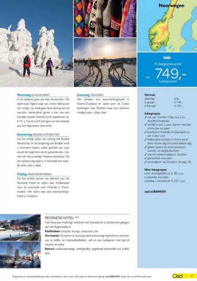 Actieve Langlauf- & Wandelreizen 2021. Page 27