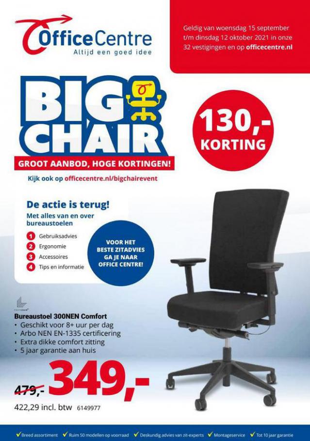 Big Chair. Office Centre. Week 37 (2021-10-12-2021-10-12)