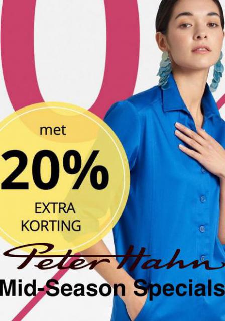 20% extra korting. PETER HAHN. Week 42 (2021-11-01-2021-11-01)
