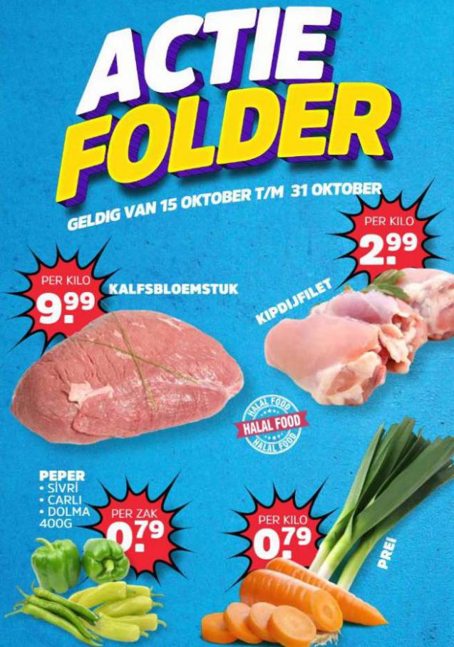 Actie Folder t/m 31 Oktober. Sahan Supermarkten. Week 43 (2021-10-31-2021-10-31)