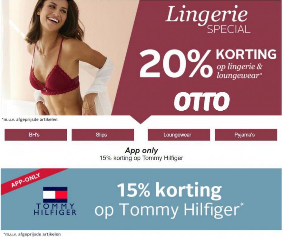 Lingerie special: 20% korting. Otto. Week 41 (2021-10-18-2021-10-18)