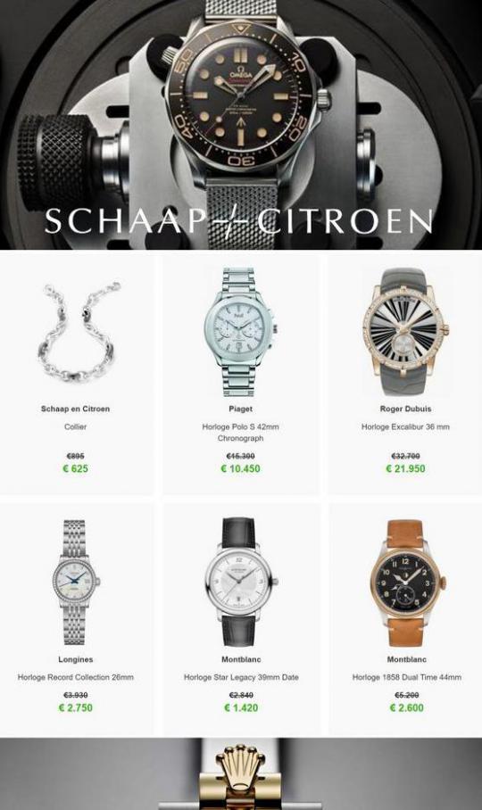 Online Sale tot 31/10. Schaap en Citroen Juweliers. Week 41 (2021-10-31-2021-10-31)