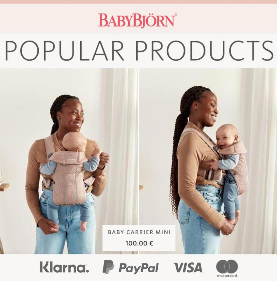 Popular Products. Baby Björn. Week 43 (2021-11-29-2021-11-29)
