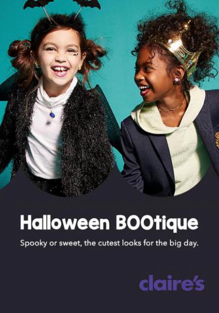 Halloween BOOtique. Claire's. Week 41 (2021-10-31-2021-10-31)