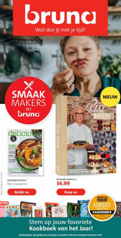 Stem op jouw favoriete Kookboek van het Jaar!. Bruna (2021-11-14-2021-11-14)
